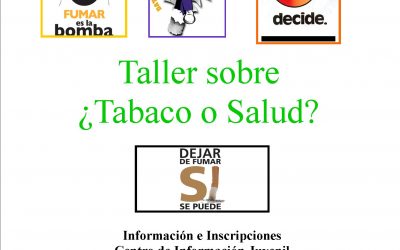 TALLER ¿TABACO O SALUD?