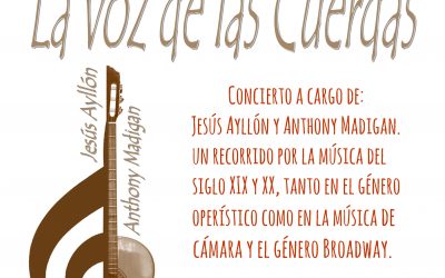 Mercado de Abastos Sebastián Sánchez.   Espectáculo musical: «La voz de las cuerdas»    26 septiembre.    20:30 h