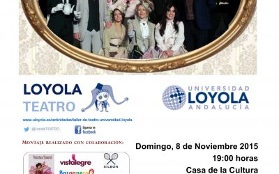 Teatro.Casa de la Cultura. 8 de noviembre.»La importancia de llamarse Ernesto» de Óscar Wilde