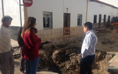 El Ayuntamiento de Peñarroya-Pueblonuevo mejora el alcantarillado de la Calle Libertad