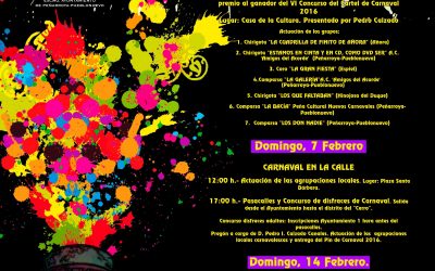 Programación Carnaval 2016 Peñarroya-Pueblonuevo