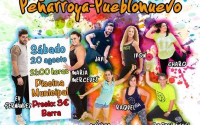 II Zumbathon . A beneficio de Acodisval. Piscina municipal.20 agosto. 21 h