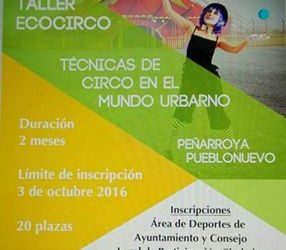 Taller de Técnicas de Circo en el Mundo Urbano