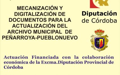 CONVOCATORIA DE SUBVENCIONES PARA LOS ARCHIVOS MUNICIPALES