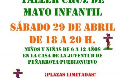 TALLER CRUCES DE MAYO INFANTIL