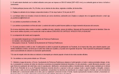 CONCURSO DE CARTELES «APUESTA POR LA IGUALDAD»