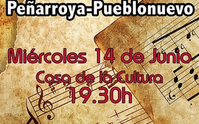 AUDICIÓN DE ALUMNOS ESCUELA MUNICIPAL DE MÚSICA PEÑARROYA-PUEBLONUEVO.