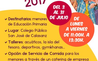 ESCUELA DE VERANO 2017