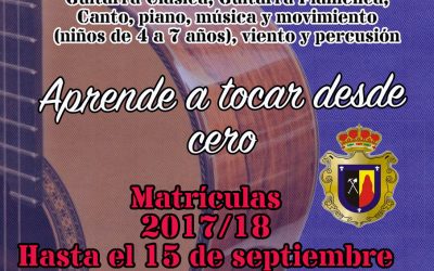 MATRICULACIÓN ESCUELA DE MÚSICA