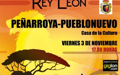 Obra Infantil «El Tributo del Rey León»