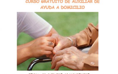 CURSO GRATUITO “AUXILIAR DE AYUDA A DOMICILIO”