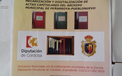 SUBVENCIONES PARA LOS ARCHIVOS MUNICIPALES 2017