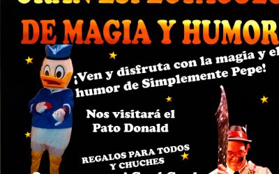 GRAN ESPECTÁCULO DE MAGIA Y HUMOR