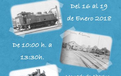 MERCADO SEBASTIÁN SÁNCHEZ DE PEÑARROYA – PUEBLONUEVO.EXPOSICIÓN DE FOTOGRAFIAS  DEL LIBRO EL FERROCARRIL» .HORARIO DE VISITA :DE 10 A 13:30HORAS