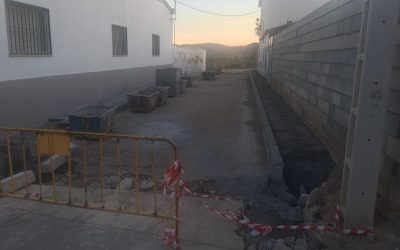 Se inician obras de mejora en la calle Sevilla