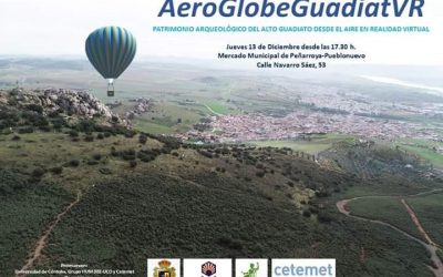 AeroGlobeGuadiatVR. JUEVES 13 DE DICIEMBRE 17:30.MERCADO SEBASTIÁN SÁNCHEZ.PEÑARROYA-PUEBLONUEVO