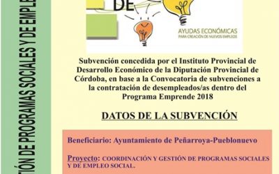 PROGRAMA EMPRENDE 2018