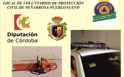 ADQUISICIÓN DE EQUIPOS INVENTARIABLES DE LAS  AGRUPACIONES MUNICIPALES DE VOLUNTARIOS DE PROTECCIÓN CIVIL DE LA PROVINCIA DE CÓRDOBA 2019