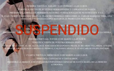 #SUSPENDIDO# TERTULIA CUARTELILLOS COFRADES DE PEÑARROYA-PUEBLONUEVO