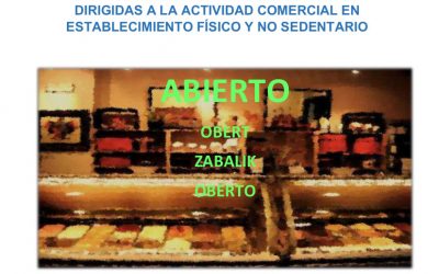 PROTOCOLO Y GUÍA DE BUENAS PRÁCTICAS DIRIGIDAS A LA ACTIVIDAD COMERCIAL EN ESTABLECIMIENTO FÍSICO Y NO SEDENTARIO O MERCADILLOS