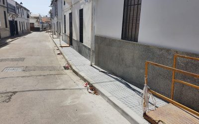 Se inician obras de mejora en la calle Calatrava