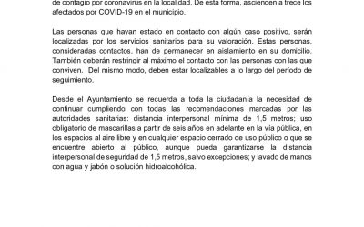 COMUNICADO EXCMO. AYTO. PEÑARROYA-PUEBLONUEVO