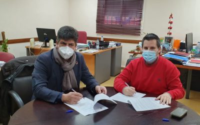 Firmado el Contrato de Cesión de una Parcela para Ampliar el Parque de Bomberos