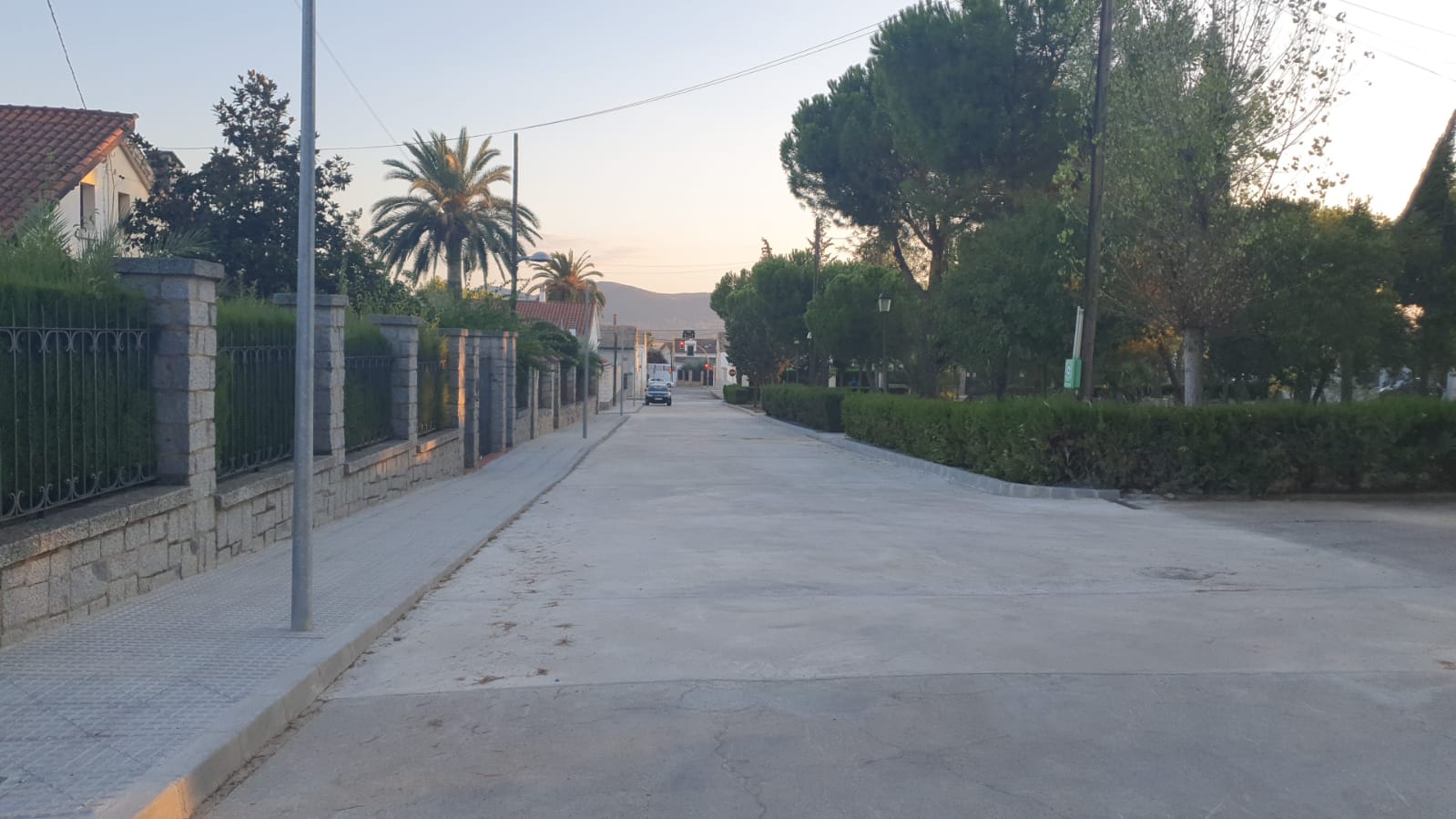 Plaza de España finalizadas las obras de mejora