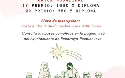 XIX CONCURSO DE BELENES «CIUDAD DE PEÑARROYA-PUEBLONUEVO». NAVIDAD 2022-2023