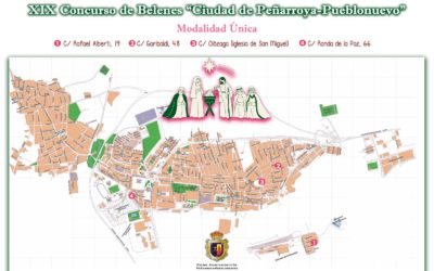 GANADORES XIX CONCURSO DE BELENES CIUDAD DE PEÑARROYA-PUEBLONUEVO