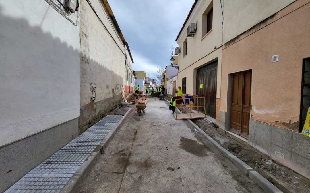 Se inician obras de mejora en la calle Castilla