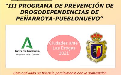 III PROGRAMA DE PREVENCIÓN DE DROGODEPENDENCIAS DE PEÑARROYA-PUEBLONUEVO