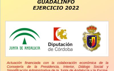 DINAMIZACIÓN DE LOS CENTROS GUADALINFO-2022