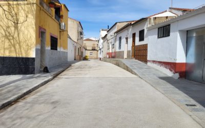 Finalizan las obras de mejora en la calle Castilla