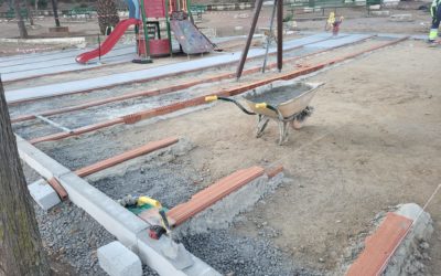 En marcha la reforma del parque infantil de la calle Gustavo Adolfo Bécquer