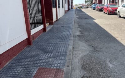 Finalizan las obras de mejora en la calle Betis