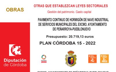 PLAN CÓRDOBA 15 – (Ejercicio 2022)