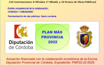 PLAN MÁS PROVINCIA – 2022