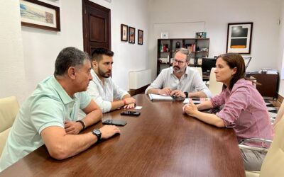 El alcalde de Peñarroya-Pueblonuevo aborda con el delegado del Gobierno andaluz proyectos de interés para el municipio