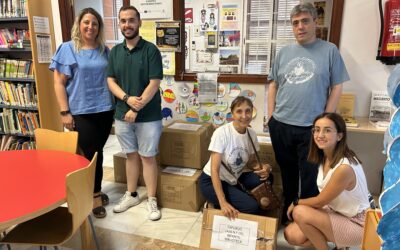 La Biblioteca de Peñarroya-Pueblonuevo dona más de un centenar de libros a la asociación ‘África en el Corazón’