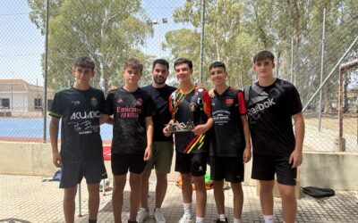 El parque Carbonífera acoge una nueva edición del torneo de fútbol playa