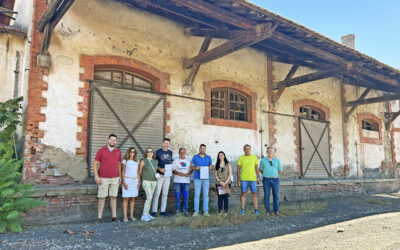 El Ayuntamiento cede la antigua estación de Peñarroya a la asociación La Maquinilla para su rehabilitación