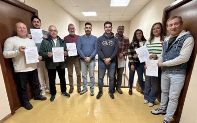 El Ayuntamiento firma convenios de colaboración con siete escuelas deportivas