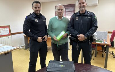 El Ayuntamiento dota a la Policía Local de un nuevo etilómetro