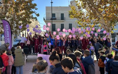 Los actos conmemorativos del 25N reúnen en Peñarroya-Pueblonuevo a cerca de 300 alumnos de centros educativos