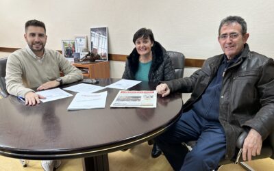 El Ayuntamiento suscribe un convenio de colaboración con El Periódico de Peñarroya-Pueblonuevo