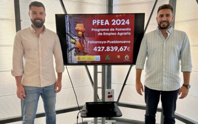 El PFEA 2024 contempla una inversión de más de 400.000 euros y cinco actuaciones en Peñarroya-Pueblonuevo