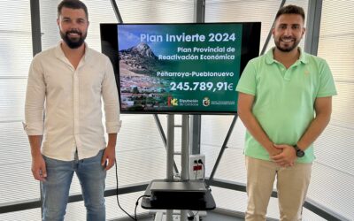 El Plan Diputación Invierte 2024 destina casi 246.000 euros a Peñarroya-Pueblonuevo para inversiones, actividades y servicios municipales