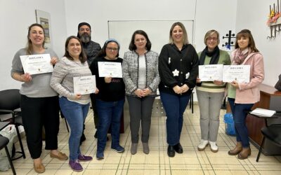 Una decena de personas finaliza el curso de Iniciación a la Costura en Peñarroya-Pueblonuevo