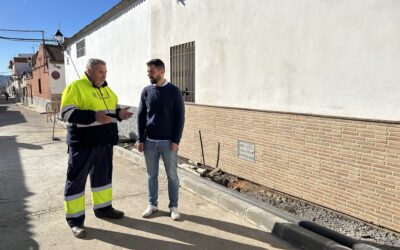 El Ayuntamiento inicia una actuación de mejora en la travesía San Rafael